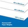 image:imageHammermill Cardstock Premium Color Copy 100 lb 85x11  1 Pack 250 Sheets  100 Bright Made in the USA Card Stock 120024R White1 Pack  250 Sheets