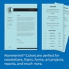 image:imageHammermill Colored Paper 20 lb Lilac Printer Paper 85 x 111 Ream 500 Sheets  Made in the USA Pastel Paper 102269CBlue