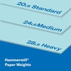 image:imageHammermill Colored Paper 20 lb Lilac Printer Paper 85 x 111 Ream 500 Sheets  Made in the USA Pastel Paper 102269CBlue