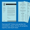 image:imageHammermill Colored Paper 20 lb Lilac Printer Paper 85 x 111 Ream 500 Sheets  Made in the USA Pastel Paper 102269CBlue