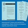 image:imageHammermill Colored Paper 20 lb Lilac Printer Paper 85 x 111 Ream 500 Sheets  Made in the USA Pastel Paper 102269CBlue