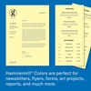 image:imageHammermill Colored Paper 20 lb Lilac Printer Paper 85 x 111 Ream 500 Sheets  Made in the USA Pastel Paper 102269CCanary