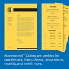 image:imageHammermill Colored Paper 20 lb Lilac Printer Paper 85 x 111 Ream 500 Sheets  Made in the USA Pastel Paper 102269CGoldenrod