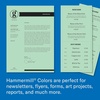 image:imageHammermill Colored Paper 20 lb Lilac Printer Paper 85 x 111 Ream 500 Sheets  Made in the USA Pastel Paper 102269CGreen