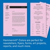 image:imageHammermill Colored Paper 20 lb Lilac Printer Paper 85 x 111 Ream 500 Sheets  Made in the USA Pastel Paper 102269CLilac