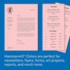 image:imageHammermill Colored Paper 20 lb Lilac Printer Paper 85 x 111 Ream 500 Sheets  Made in the USA Pastel Paper 102269CPink