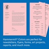image:imageHammermill Colored Paper 20 lb Lilac Printer Paper 85 x 111 Ream 500 Sheets  Made in the USA Pastel Paper 102269CPink