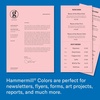 image:imageHammermill Colored Paper 20 lb Lilac Printer Paper 85 x 111 Ream 500 Sheets  Made in the USA Pastel Paper 102269CPink