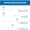 image:imageHammermill Paper Fore Multipurpose Paper 85x11 Letter 24lb 96 Bright  1 Pallet  32 Cartons  160000 Sheets 103283P1 Ream  500 Sheets