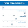 image:imageHammermill Paper Fore Multipurpose Paper 85x11 Letter 24lb 96 Bright  1 Pallet  32 Cartons  160000 Sheets 103283P10 Ream  5000 Sheets