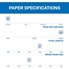 image:imageHammermill Paper Fore Multipurpose Paper 85x11 Letter 24lb 96 Bright  1 Pallet  32 Cartons  160000 Sheets 103283P10 Ream  5000 Sheets