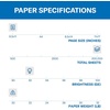 image:imageHammermill Printer Paper 20 lb Copy Paper 3 Hole  1 Pallet 40 Cases 200000 Sheets  92 Bright Made in the USA3 Hole Pallet  85x11  200K Sheets