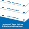 image:imageHammermill Printer Paper 20 lb Copy Paper 3 Hole  1 Pallet 40 Cases 200000 Sheets  92 Bright Made in the USA3 Hole Pallet  85x11  200K Sheets