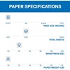 image:imageHammermill Printer Paper 20lb Tidal Copy Paper 85 x 111 Pallet 40 Cartons 200000 Sheets 162008P3 Ream  1500 Sheets