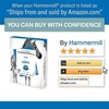 image:imageHammermill Printer Paper 20lb Tidal Copy Paper 85 x 111 Pallet 40 Cartons 200000 Sheets 162008P8 Ream  4000 Sheets