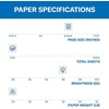 image:imageHammermill Printer Paper Fore Multipurpose 20 lb Copy Paper 11 x 17  5 Ream 2500 Sheets  96 Bright Made in the USA 103192C1 Ream  500 Sheets
