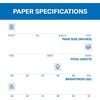 image:imageHammermill Printer Paper Fore Multipurpose 20 lb Copy Paper 11 x 17  5 Ream 2500 Sheets  96 Bright Made in the USA 103192C10 Ream  5000 Sheets