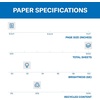 image:imageHammermill Printer Paper Great White 30 Recycled Paper 85 x 1192 Bright Made in the USA  1 Pallet 40 Cases 200000 Sheets10 Ream  5000 Sheets