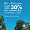 image:imageHammermill Printer Paper Great White 30 Recycled Paper 85 x 1192 Bright Made in the USA  1 Pallet 40 Cases 200000 Sheets10 Ream  5000 Sheets