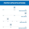 image:imageHammermill Printer Paper Great White 30 Recycled Paper 85 x 1192 Bright Made in the USA  1 Pallet 40 Cases 200000 Sheets10 Ream  5000 Sheets