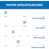 image:imageHammermill Printer Paper Great White 30 Recycled Paper 85 x 1192 Bright Made in the USA  1 Pallet 40 Cases 200000 SheetsExpress Pack