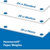 image:imageHammermill Printer Paper Premium Color 28 lb Copy Paper 85 x 11  1 Pallet 32 Cases 160000 Sheets  100 Bright Made in the USA3 Hole 85x11