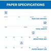 image:imageHammermill Printer Paper Premium Multipurpose Paper 24 lb 85 x 115 Ream 2500 Sheets  97 Bright Made in the USA 105810CPallet  160k Sheets