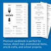 image:imageHammermill White Cardstock 110 lb 85 x 11 White Cardstock 5 Ream 1000 Sheets  Thick Card Stock Made in the USA 168400CLetter 85x11