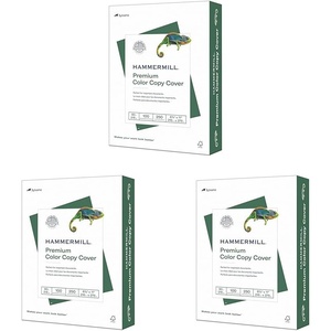 image:imageHammermill Cardstock Premium Color Copy Cover 80 lb 85 x 118 Pack 2000 Sheets  100 Bright Made in the USA Card Stock 120023C3 Pack  250 Sheets