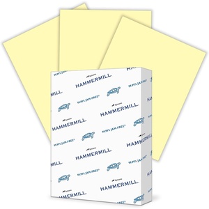 image:imageHammermill Colored Paper 20 lb Lilac Printer Paper 85 x 111 Ream 500 Sheets  Made in the USA Pastel Paper 102269CCanary