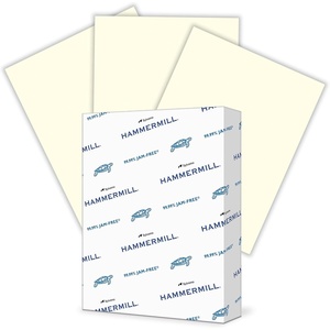 image:imageHammermill Colored Paper 20 lb Lilac Printer Paper 85 x 111 Ream 500 Sheets  Made in the USA Pastel Paper 102269CCream