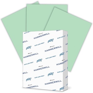 image:imageHammermill Colored Paper 20 lb Lilac Printer Paper 85 x 111 Ream 500 Sheets  Made in the USA Pastel Paper 102269CGreen