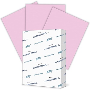 image:imageHammermill Colored Paper 20 lb Lilac Printer Paper 85 x 111 Ream 500 Sheets  Made in the USA Pastel Paper 102269CLilac