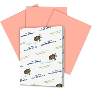 image:imageHammermill Colored Paper 20 lb Lilac Printer Paper 85 x 111 Ream 500 Sheets  Made in the USA Pastel Paper 102269CSalmon