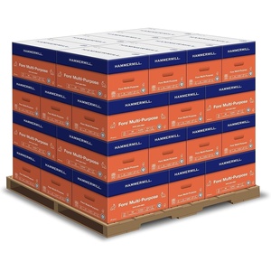 image:imageHammermill Paper Fore Multipurpose Paper 85x11 Letter 24lb 96 Bright  1 Pallet  32 Cartons  160000 Sheets 103283PPallet  160k Sheets