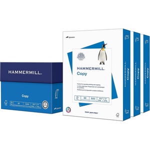 image:imageHammermill Printer Paper 20 lb Copy Paper 3 Hole  1 Pallet 40 Cases 200000 Sheets  92 Bright Made in the USA3 Ream 85x11 1500 Sheets
