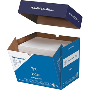 image:imageHammermill Printer Paper 20lb Tidal Copy Paper 85 x 111 Pallet 40 Cartons 200000 Sheets 162008PExpress Pack  2500 Sheets