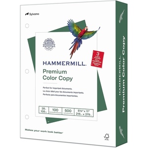 image:imageHammermill Printer Paper Premium Color 28 lb Copy Paper 85 x 11  1 Pallet 32 Cases 160000 Sheets  100 Bright Made in the USA3 Hole 85x11