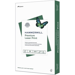 image:imageHammermill Printer Paper Premium Laser Print 24 lb 85 x 115 Ream 2500 Sheets  98 Bright Made in the USA 104640C1 Ream  500 Sheets Pack of 10
