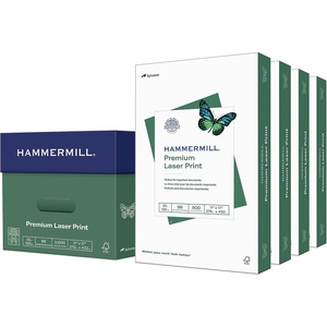 image:imageHammermill Printer Paper Premium Laser Print 24 lb 85 x 115 Ream 2500 Sheets  98 Bright Made in the USA 104640C4 Ream  2000 Sheets